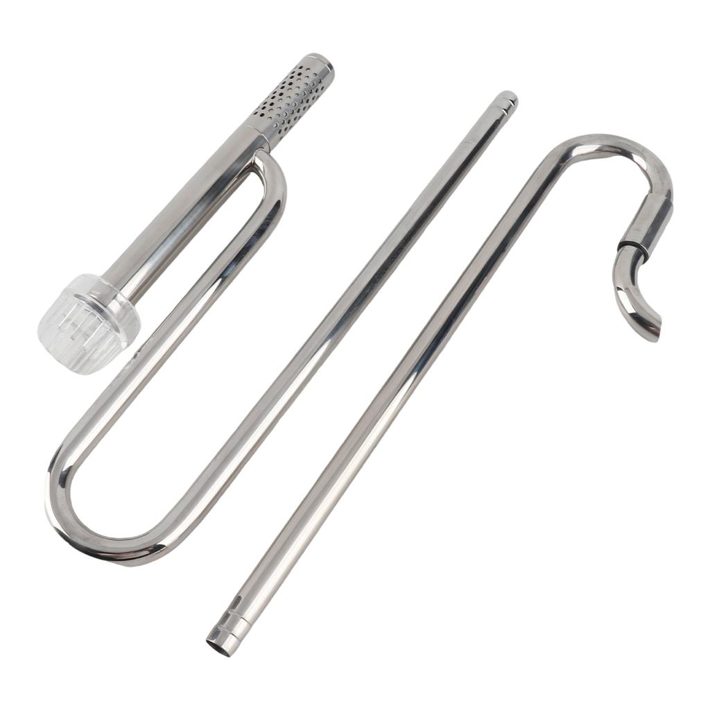 In  Out  Pipe Set   304 Stainless Steel Fish     Pipe with   Skimmer for Aquarium Filter