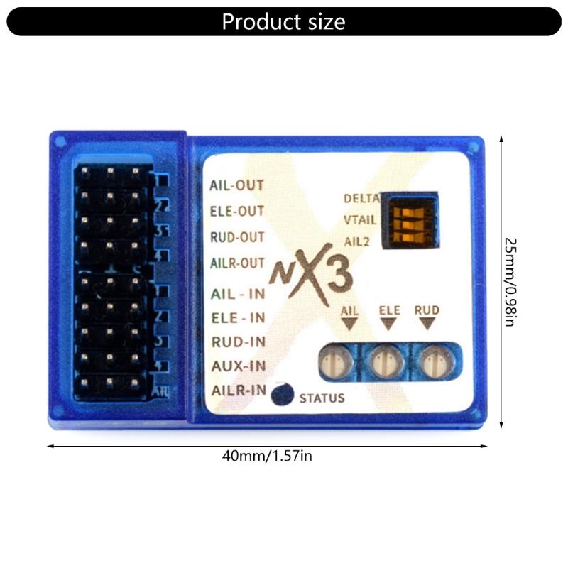 NX3 Flight Controller Advanced Flight Control Featuring Simple Operate Rescues And Autobalance Enhances Stability