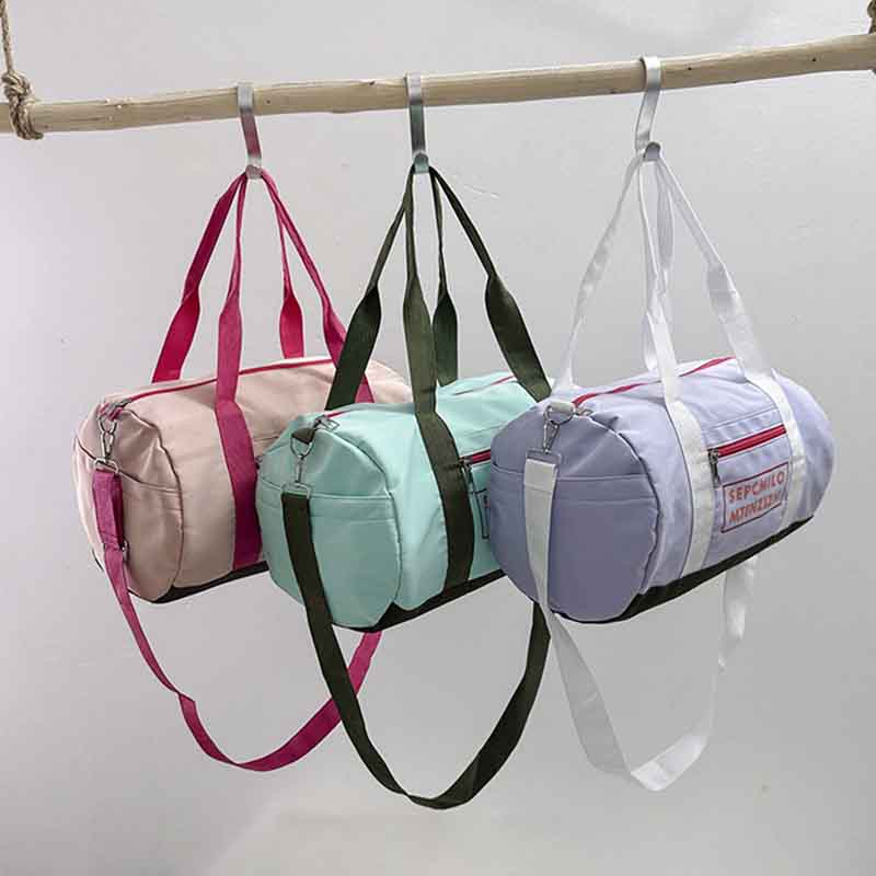 Korean Version Of The Sports And Fitness Bag Short Leisure Travel Bag Girls Crossbody Shoulder Bag Handbag Commuter Storage Bag