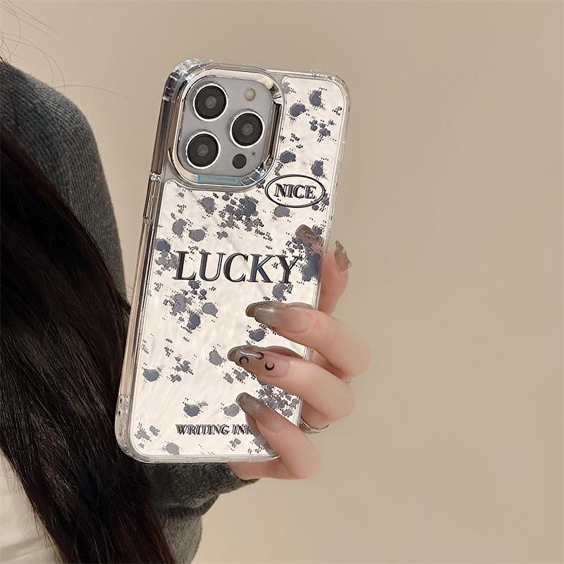 Zhitai Silicone Mirror Case for iPhone 15 Pro Max/14/13 Pro/12