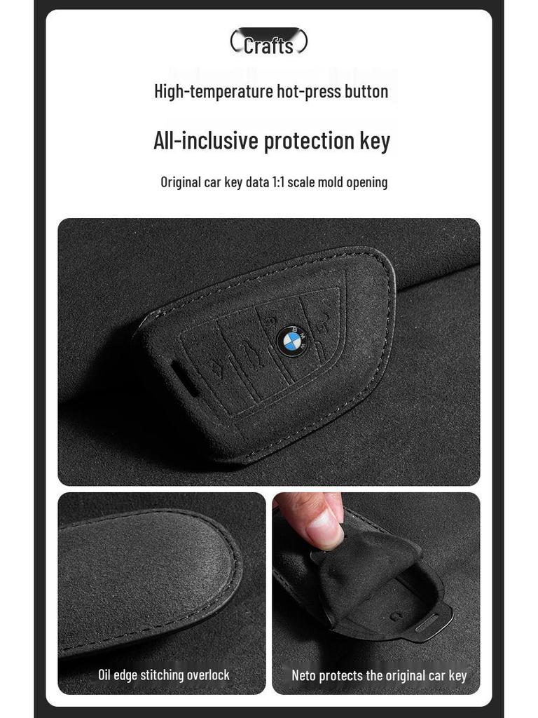 BMW Schlüsselabdeckung & Tasche für 3er, 5er, 7er Serie und X1, X3, X4, X5, X6, X7 - Unisex