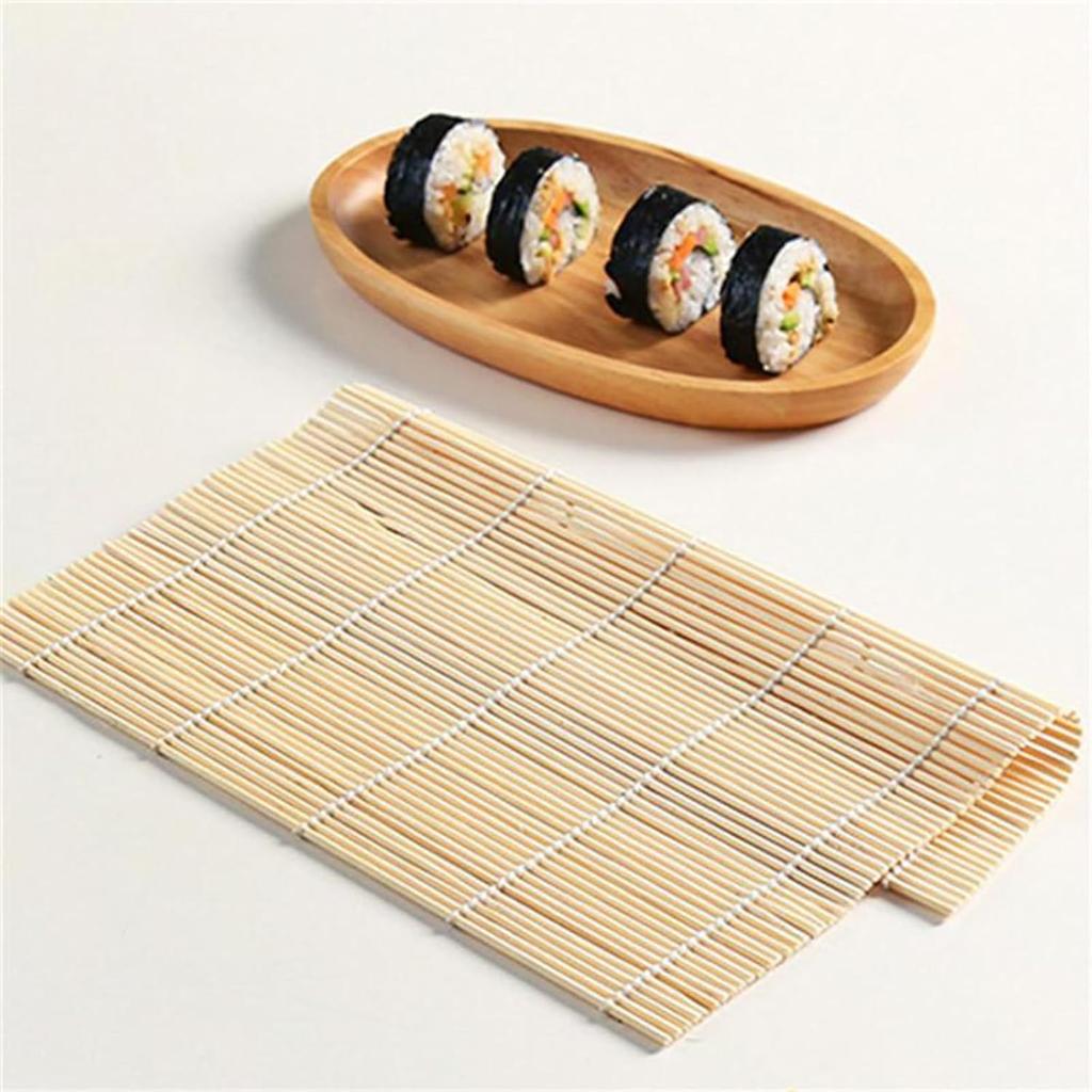 DIY Bamboo Sushi Maker Rolling Mat Sushi Tools Rice Rollers Kitchen Gadget Hand Maker Food Rice Roll Mold Cooking Accessories