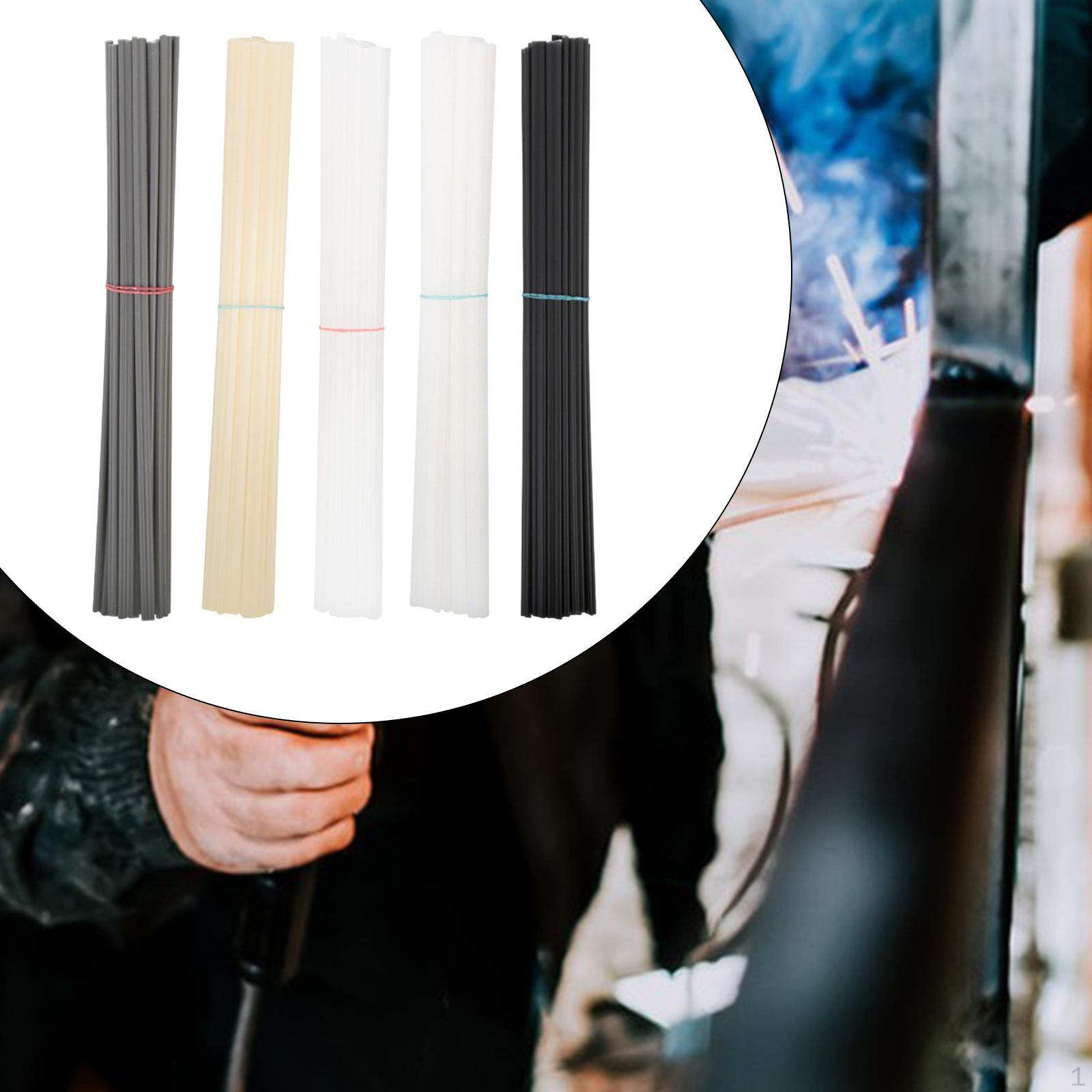 

100 Pieces PP Welding Rods Weld Electrodes Rod Easy to Use Car Bump Repair Welder for Soldering