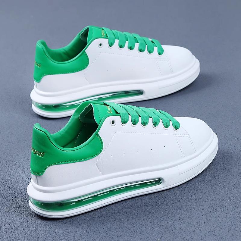 Fashion Classic Fashion White Shoes 2024 New Spring and Autumn Sports and Casual Shoes Versatile Air Cushion Trendy Sneakers
