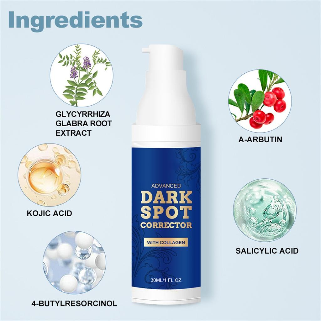 Dark Hyperpigmentation Remover For Face, Dark Hyperpigmentation Serum,Age,Brown,Acne ,Melasma Brown Dosing With Niacinamide For Women And Men 30ml