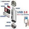 KEBIDUMEI 6 In 1 Card Reader USB3.0 To Type C SD TF High-speed Transmission Flash Drive Support for 2TB OTG Adapter for Laptop
