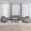 VidaXL Sofa Set with Cushions 3 Pcs, Sofas with Armrests, Furniture Set, Living Room Furniture, Modern, 3201559