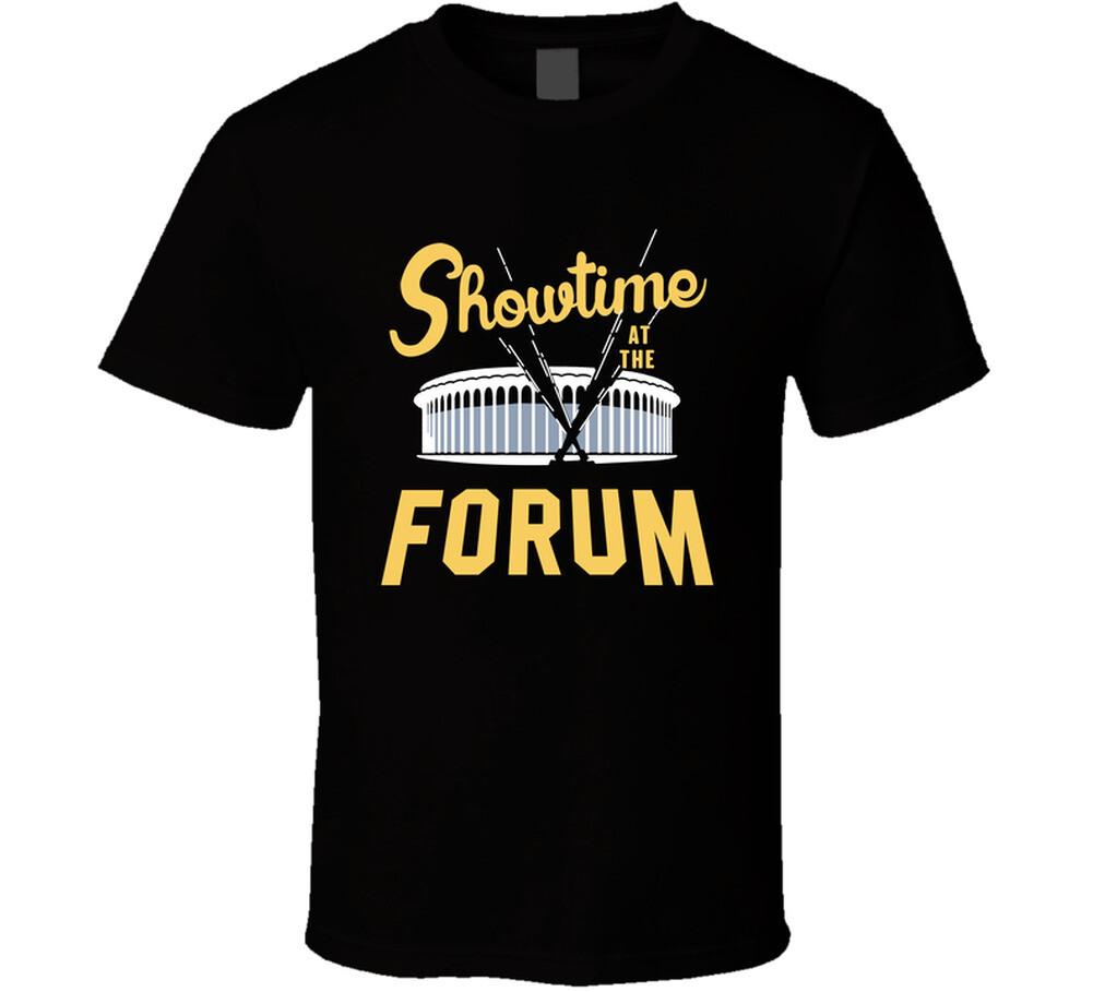 

Showtime At The Forum Los Angeles Sports Arena Sports Fan T Shirt Mens Womens Tees Top 3XL