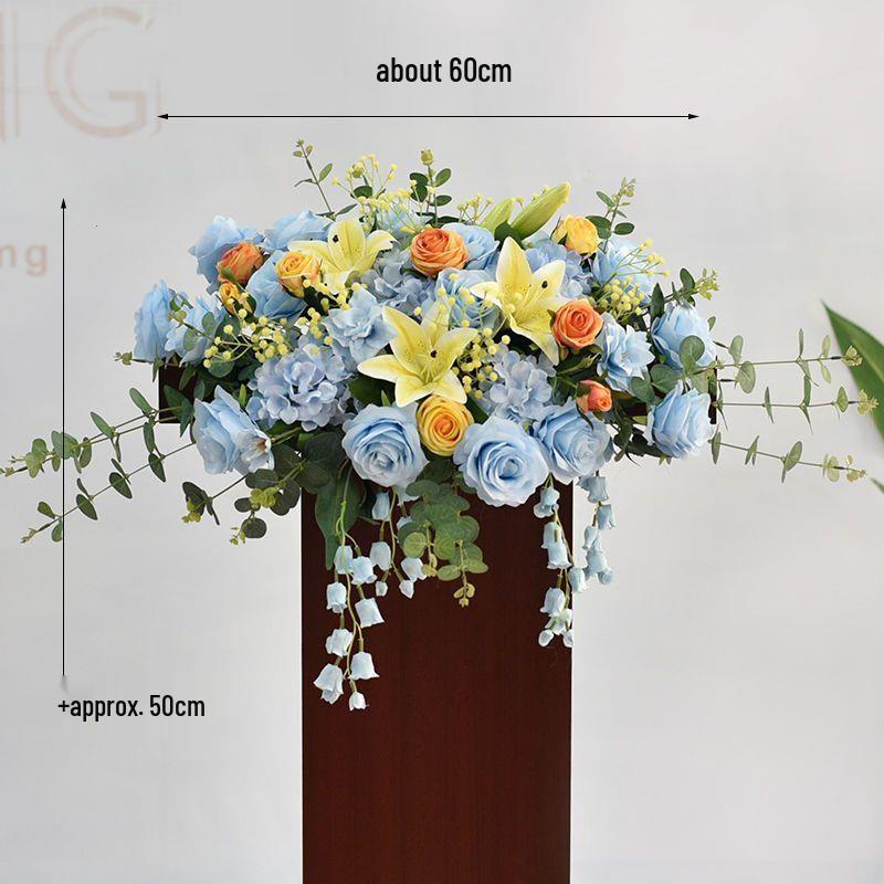 Artificial Flower Centerpiece for Business Meetings, Banquets, and Speaker's Table