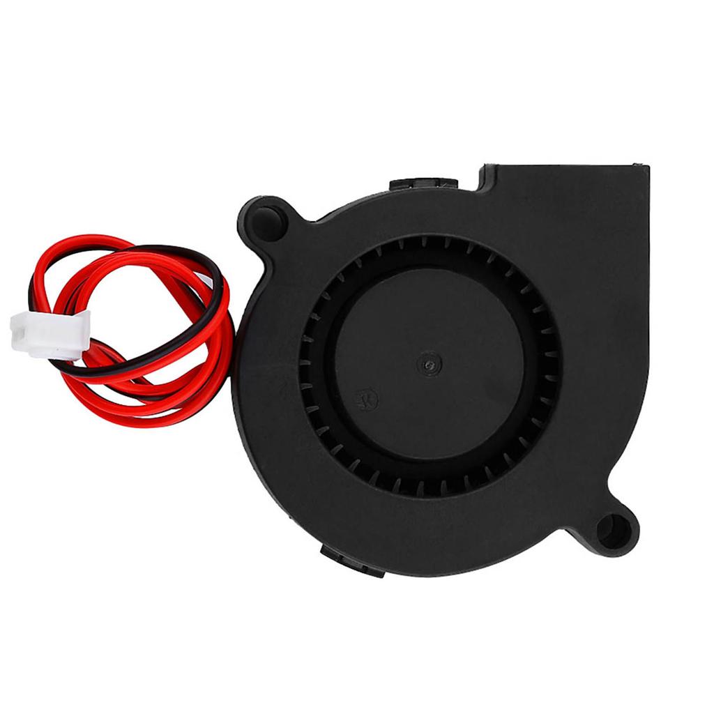 50*15mm Blow Radial Cooling Fan Turbofan Cooler Kit Accessories for 3D Printer   12V