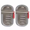 2Pcs Portable Soap Tray Leakproof Travel Soap Box IPX4 Waterproof Plastic Sealing Soap Box Bathroom Camping Traveling Supplies