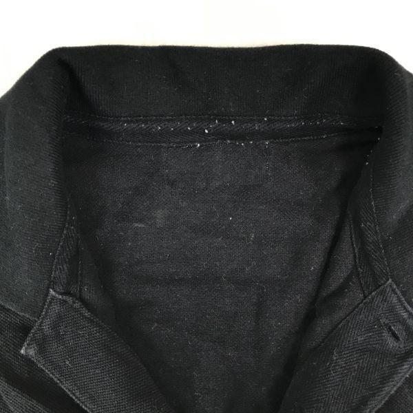 PAPAS GOLF / Short Sleeve Polo Shirt [Men’s S / Black] Golf Wear(USED)