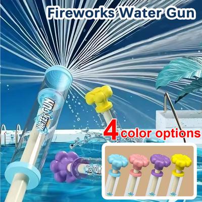 Feuerwerk Wasserpistole Kinderspiele Wasserschlachten Kind Sommer Interaktives Ausziehbares Wassersprühspielzeug Fotografie Atmosphäre Requisiten