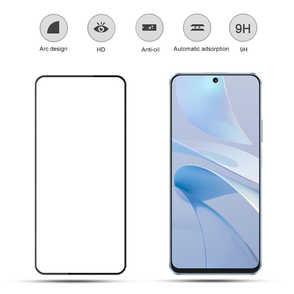 

MOCOLO For Huawei nova 13i 4G/12i 4G Screen Protector Anti-Shatter Silk Printing Tempered Glass Film Black
