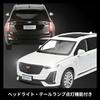 Heimanba Cadillac XT6 2023 Modelo de Coche Fundido a Presión H2691 1/24 / (Negro BK)