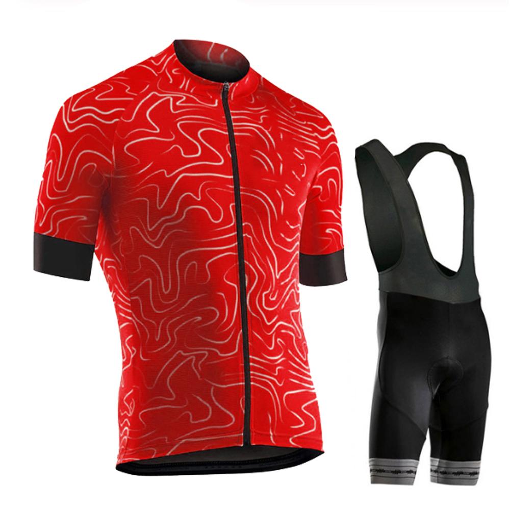 Men Short Sleeve Set Breathable Racing Sport MTB Bicycle Clothes Outdoor Bike Uniform 2026 Summer Breathable Cycling Suit Set