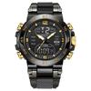 FOXBOX Dual Display Fashion Electronic Sports Watch for Students