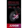 E-skútr BOYUEDA Q7Pro Max E-Scooter 3200W Duální motor 52V28AH Baterie Aktivace NFC Ovládání aplikací E-skútr Tiché pneumatiky Elektrický skútr