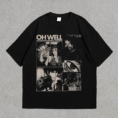 Cowboy Bebop Retro Shirt, Vintage Anime Merch, 90er Retro Anime T-Shirt Unisex