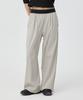 Chaebteoegseu Curved Line Cooling Wide Trousers (Beige)