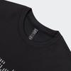 adidas T Shirts Men's Black Crew Neck Moderate Straight Fit JD5213