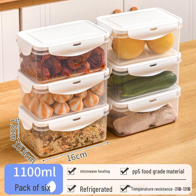 Alliancer Rectangular Plastic Food Storage Container
