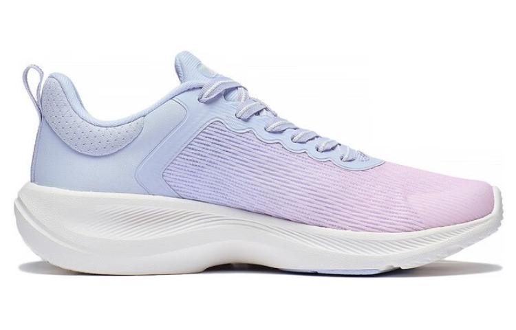 Li Ning Lanying Light Fabric Lightweight Cushioning Low top Badminton Shoes Women's Blue Pink AFVT012-1