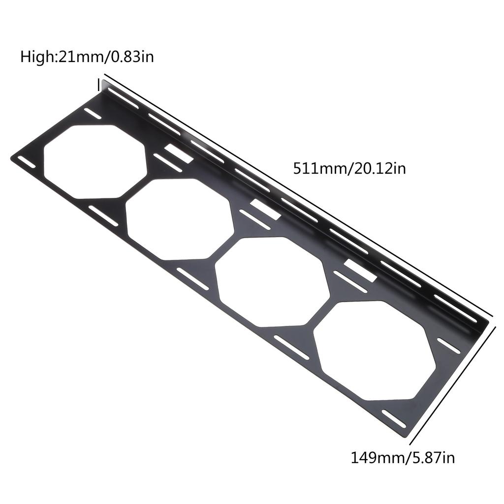 Suport Ventilator Suport Montare Radiator Cooler Apă pentru Suport Ventilator 12/14CM Computer Extern pentru Carcasă Heatsink Gadget Acc