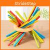 Wooden Tristacking Puzzle Game With Color Recognition For Family Fun And Educational Play