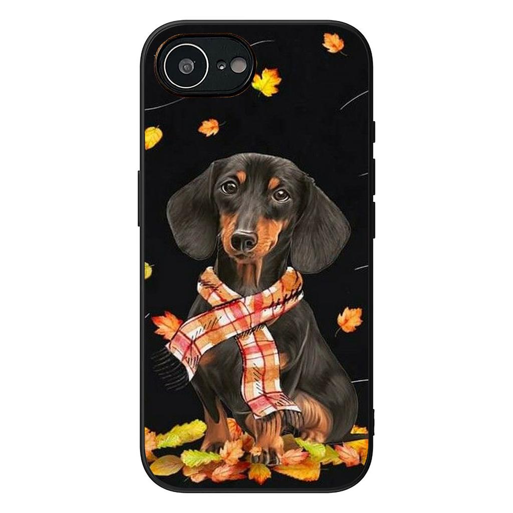 Dobermann Dackel Hund Handyhülle für Xiaomi Redmi Note 12 11 10 A3 Pro 10A 10C 12C Note12 5G Hülle Gehäuse