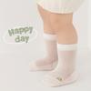 5 Pairs Baby Mesh Socks Summer Thin Combed Cotton Mid Calf Socks Toddler Socks Unisex Kids Socks for 0-8 Years Old