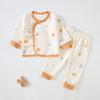 Cotton Baby Clothes Set Long Sleeve Newborn Bottoming Shirt Infant Sleepsuit Pajamas  Daily Wear