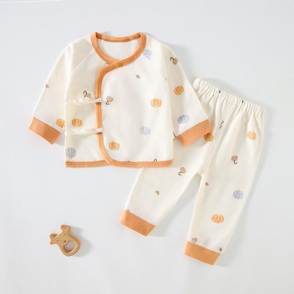 Cotton Baby Clothes Set Long Sleeve Newborn Bottoming Shirt Infant Sleepsuit Pajamas  Daily Wear