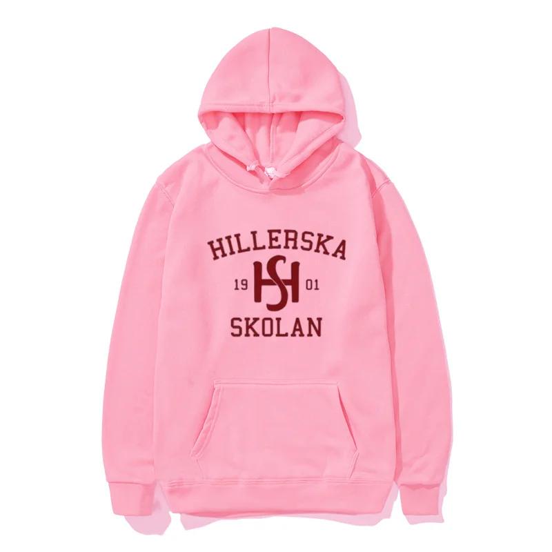 Young Royals Hillerska Skolan Sudadera con capucha Hillerska Skolan Sudadera con capucha unisex Sudaderas con capucha gráficas J
