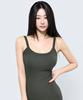 Pijikeolgameoncheu P5072 Symbol Ribbed Long Dress [Charcoal]