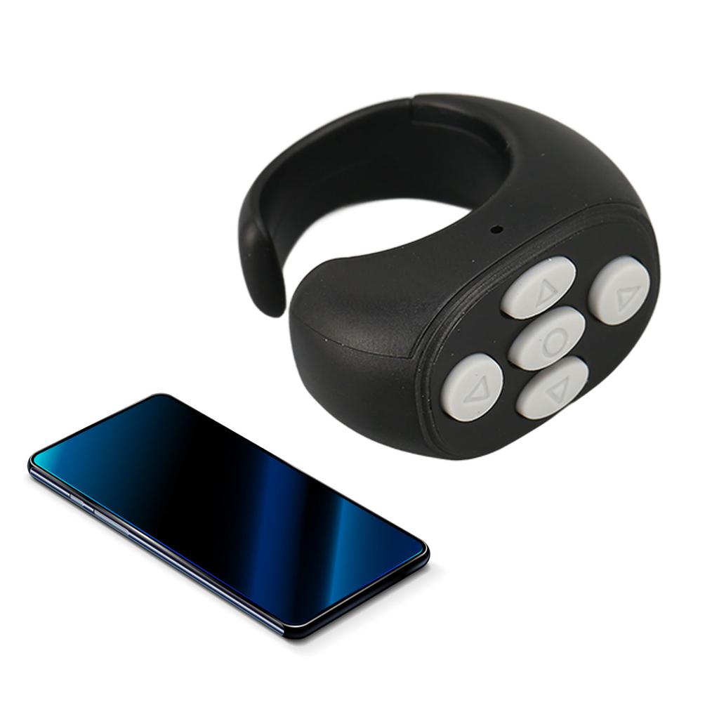Smart Ring Controller Bluetooth 5.3 Wireless Remote Control Page Turner for Tik Tok Electronic Book