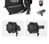 Ambitful Zhijie Quick-Install Octagonal Mini Softbox for Godox TT520II V1 Flash