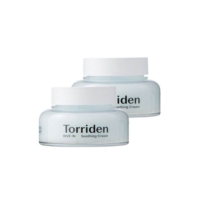 TORRIDEN Dive-In Low Molecular Hyaluronic Acid Soothing Cream 100ml 1pc 2pcs Option