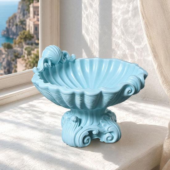 Jewelry Storage Tray Creative Seashell Shapes Plastic Trays Jewelry Earrings Ring Display Plates