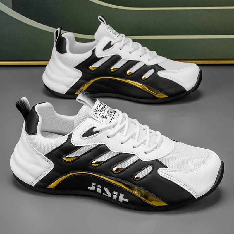 Men's Casual Single Shoes New Low-top Sports Shoes Versatile Men's Casual Shoes with Comfortable Soles
