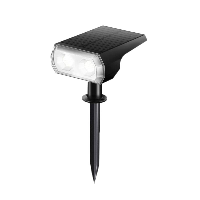 Solar Spot Light IP65 Solar Outdoor Lights 48 LEDS RGB Waterproof Garden Light 2-in-1 Solar Spotlight For Yard lawn