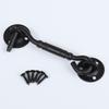 Door Hold Cabin Hook Heavy Duty Stainless Steel Stores Back Open Cabin Hook Eye Garages Gate Holder Greenhouse Doors
