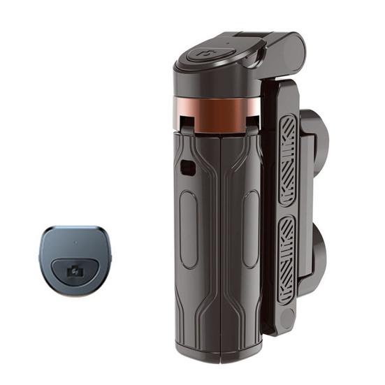 Yousheng Selfie Stick Quadrat with Remote Control 360 Degree Rotation Bluetooth-compatible 5.0 Height Adjustable Selfies Vlogs Stick