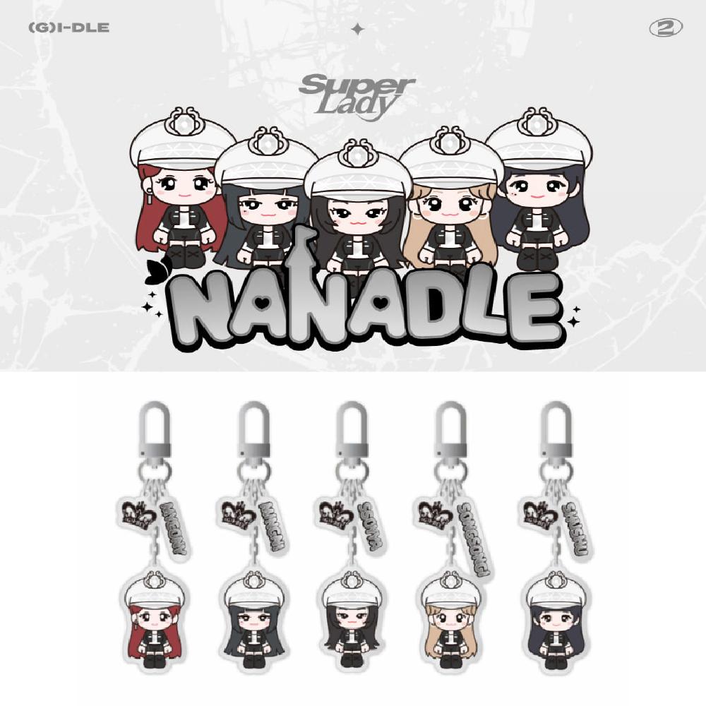 

Предзаказ (грамм)Акриловый брелок I-DLE NANADLE Super Lady