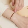Kois Fish Pendant Bracelet Colorful Cord Handchain Adjustable Handwoven Bangles