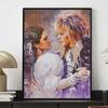 Creative Diamond Painting Kit for Adults DIY Couple Rhinestone Picture Canvas for Leisure Craft Wall Art and Gift Making Fun Set