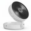 Klappbarer Schreibtischventilator Faltbar Verstellbar Luftzirkulation für Schreibtisch, Schlafzimmer, Küche Batterie