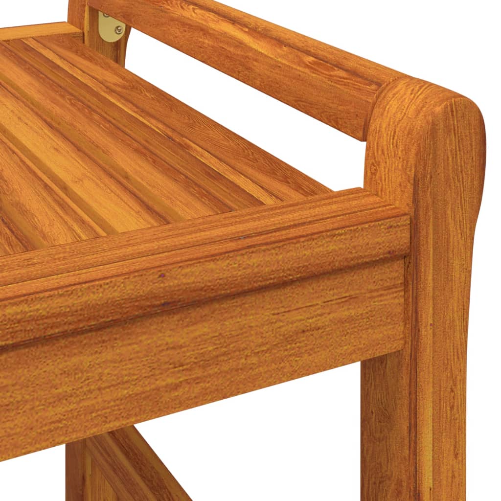 Coffee Table 100x50x50 cm Solid Acacia Wood