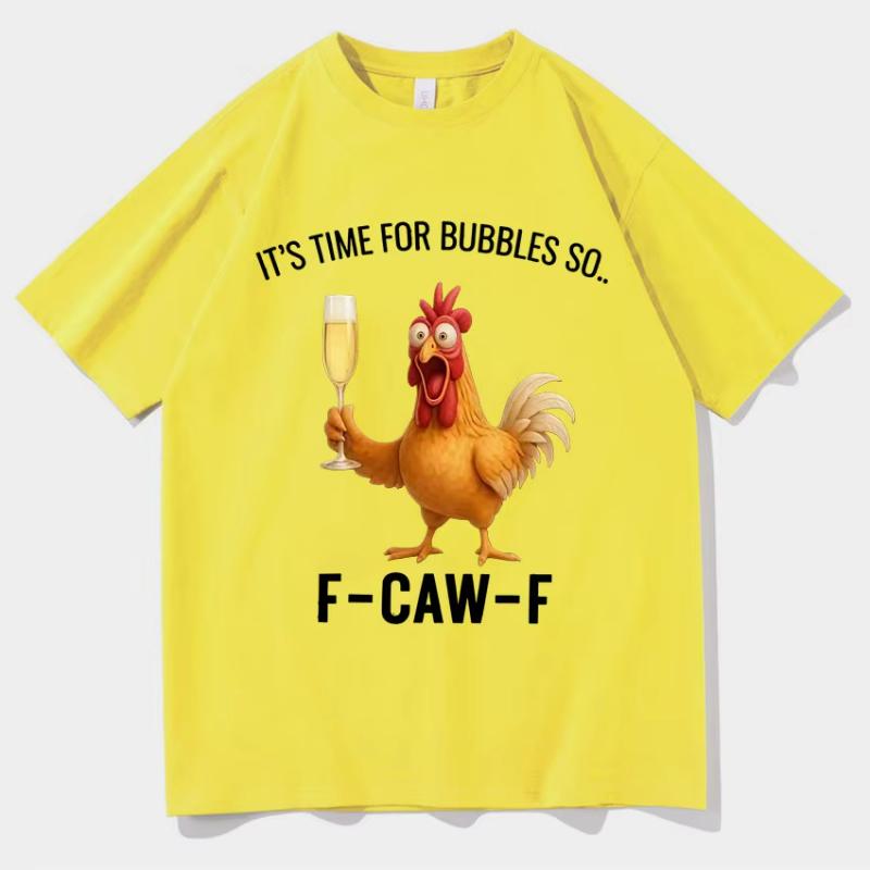 Tide Tee Funny F-Caw-F Beer TShirt Meme Men's Summer Casual T-shirt Oversized High Quality Fashion Graphics Short Sleeve