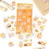 Yue Zhen Cute Pet Tea Party Waterproof Stickers for Journals - Children's PET Sticker Set